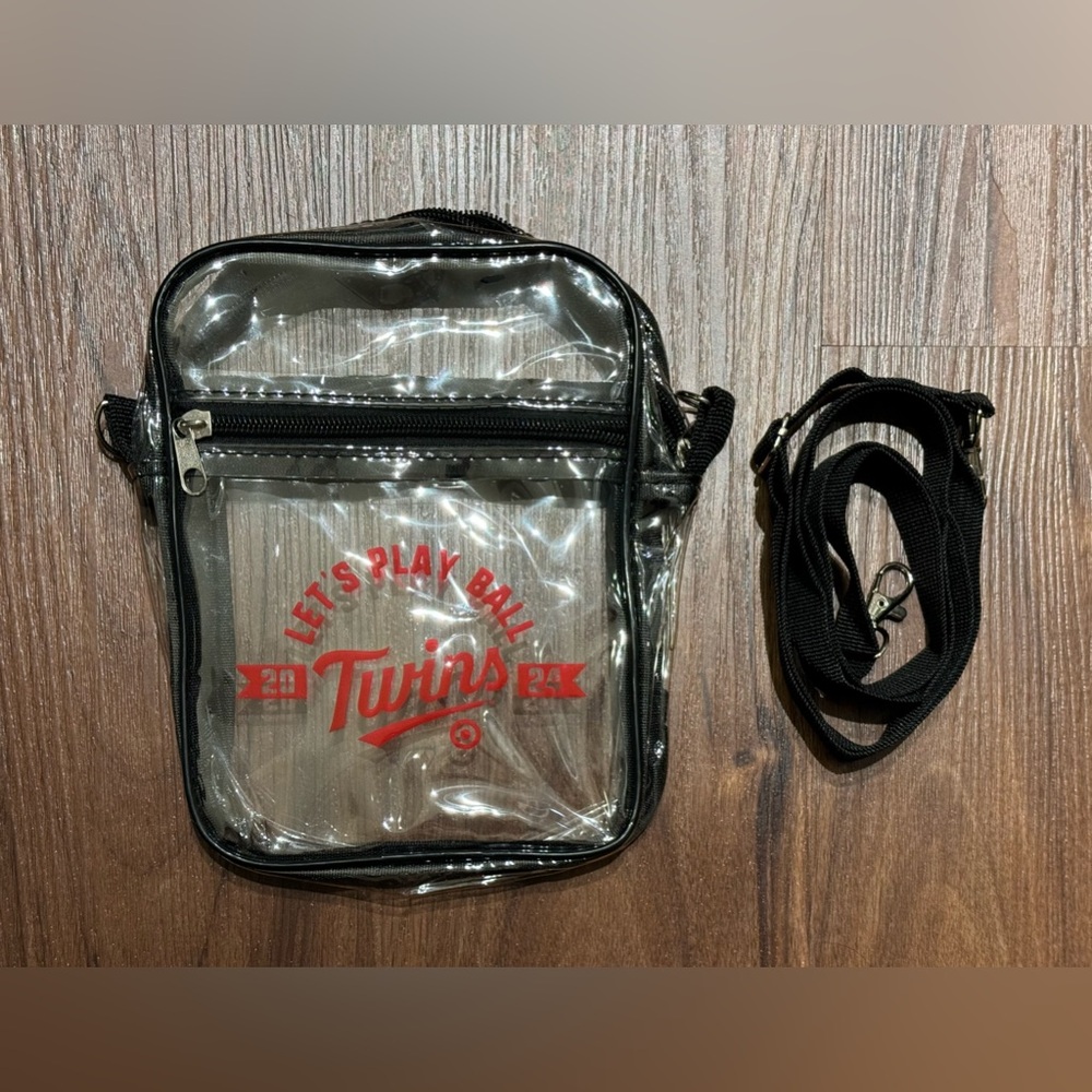 New 2024 MN Minnesota Twins Home Opener Clear Ballpark Stadium Tote Bag